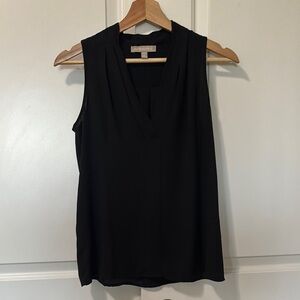Banana Republic Black Sleeveless Blouse